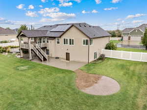 Daylight walkout basement with a separate entrance