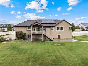 Daylight walkout basement with a separate entrance