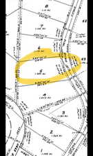 Map showing property parcels