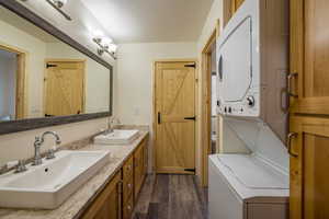 ADU bathroom and laundry