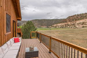 Upper bedroom balcony