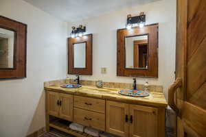Main level hall bathroom