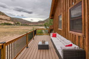 Upper bedroom balcony