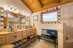 Upper level bedroom suite