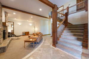 Family Room with Fireplace