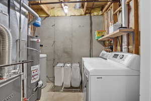 Laundry area