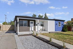 View of front of house with a porch
