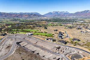 View of property location with a mountain backdrop