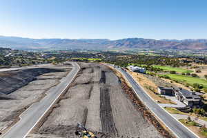 Bird's eye view of mountains