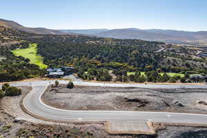 View of mountain background