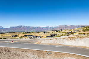 View of mountain backdrop