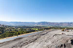 View of mountain background