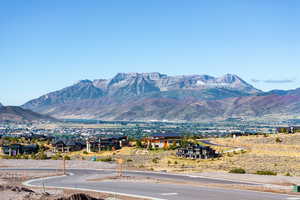 View of mountain background