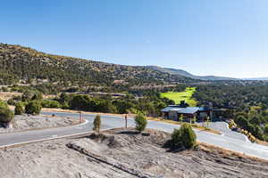 View of mountain backdrop