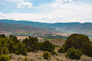 View of mountain backdrop