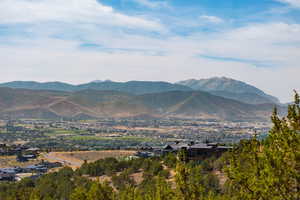 View of mountain background