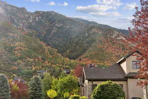 View of mountain backdrop