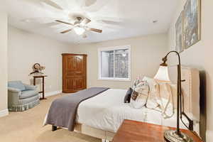 4th bedroom on basement level