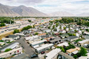 Bird's eye view of mountains