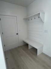 SPACIOUS MUDROOM W/ BUILT IN BENCH!