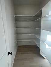 View of storage area