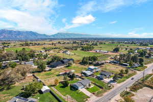 View of rural area with mountains