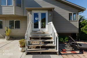 Entrance to property