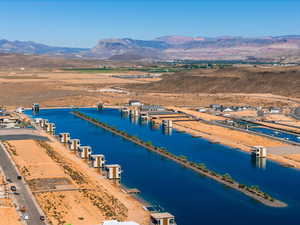 Bird's eye view of mountains