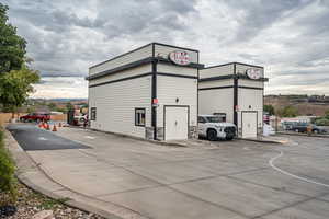 View of outdoor structure