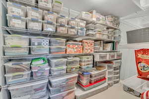 View of storage area