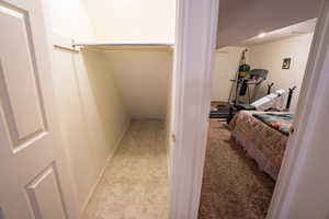 more storage under stairs