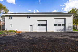 View of 40' x 70' shop