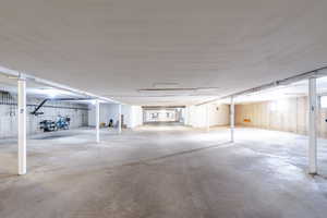 View of parking garage