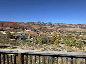 View of mountain backdrop