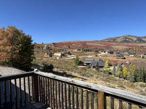 View of mountain background