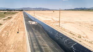 Exterior view of a mountain backdrop