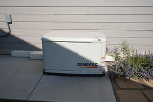 Exterior view of a power unit