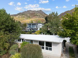 View of mountain backdrop