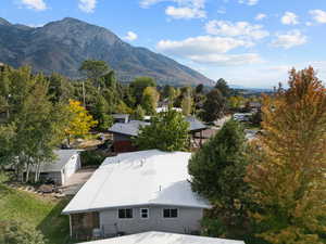View of mountain backdrop