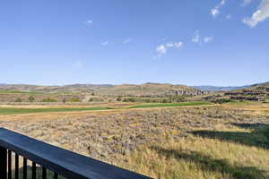 View of mountain background