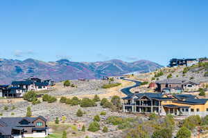 View of mountain backdrop