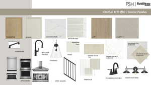 View of a document with a collage of images