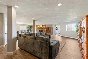 Basement living room