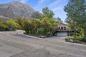 View of mountain backdrop