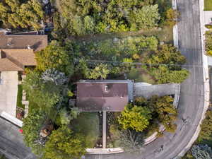 Aerial view of landscape