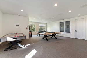 HOA clubhouse game room