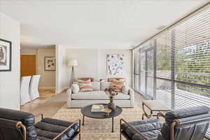 Living and dining area