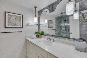 Primary Bathroom with Walk in Shower