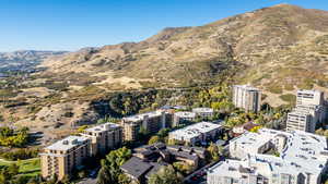 Bird's eye view of mountains