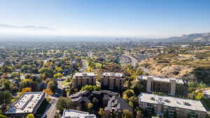 View of urban area featuring a mountainous background